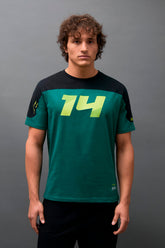 Aston Martin F1 Team x Kimoa 14 Color Block Tee green